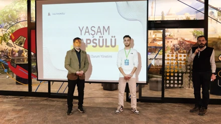 Selçuk Üniversitesi ‘Yaşam Kapsülü’ projesiyle birincilik ödülü aldı